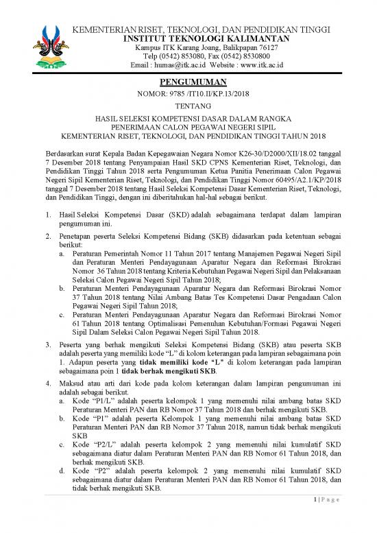 picture_Pendidikan Pdf 36993 | 01 Pengumuman Cpns Itk Tahun 2018
