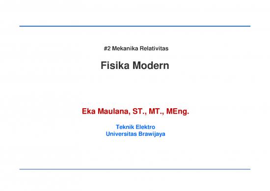 picture Fisika Modern Pdf 38435 | 02 Fisika Modern Mekanika Relativitas Partikel