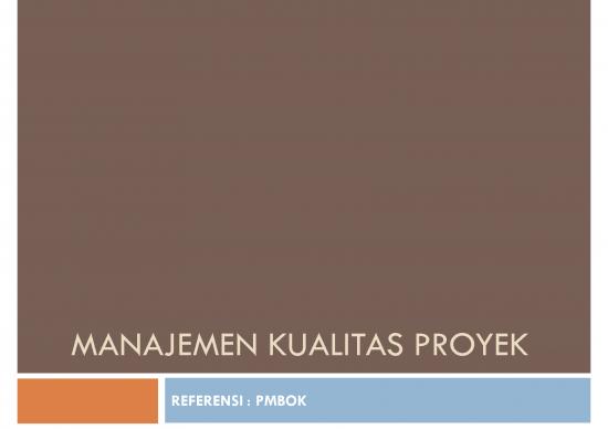 Pdf Organisasi Dan Manajemen 36686 | 07 Manajemen Kualitas Proyek