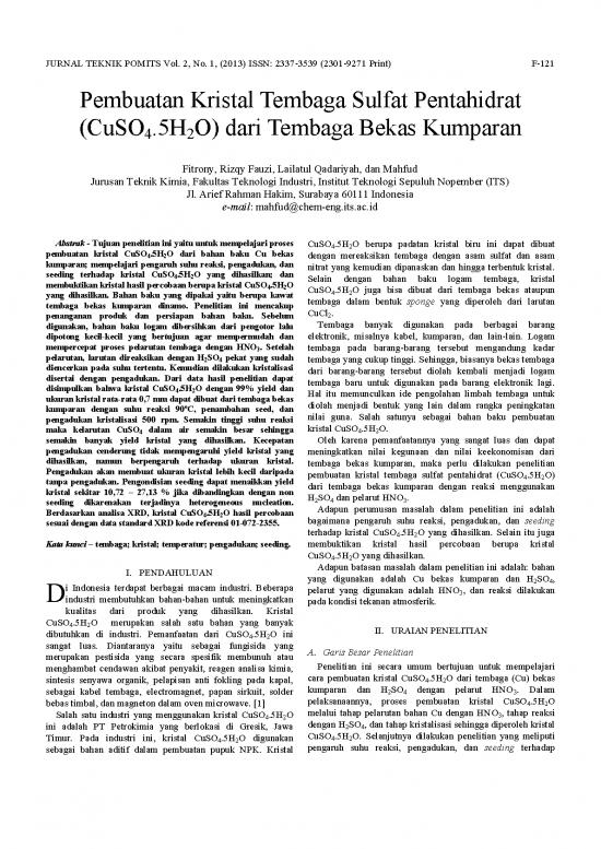 picture_Tujuan Penelitian Adalah 38207 | 149052 Id Pembuatan Kristal Tembaga Sulfat Pentahi