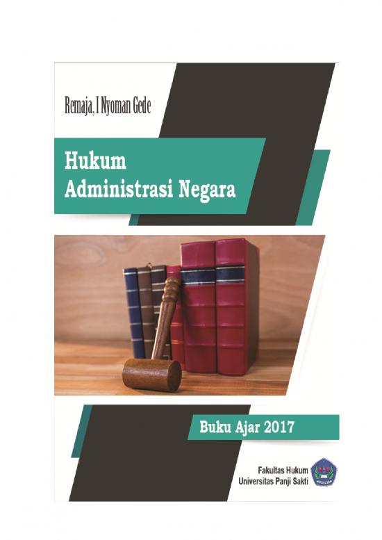 19 File Hukum Administrasi Negara Pdf | Download Kumpulan Referensi