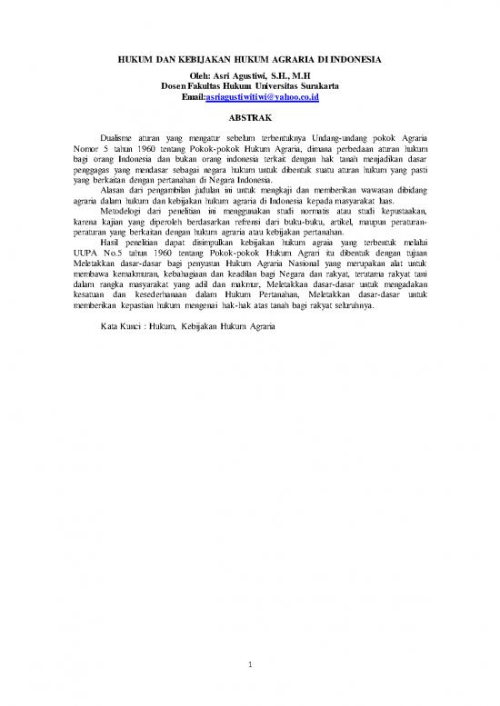picture Hukum Pdf 37774 | 220776 Hukum Dan Kebijakan Hukum Agraria Di Ind picture Hukum Pdf 37774 | 220776 Hukum Dan Kebijakan Hukum Agraria Di Ind