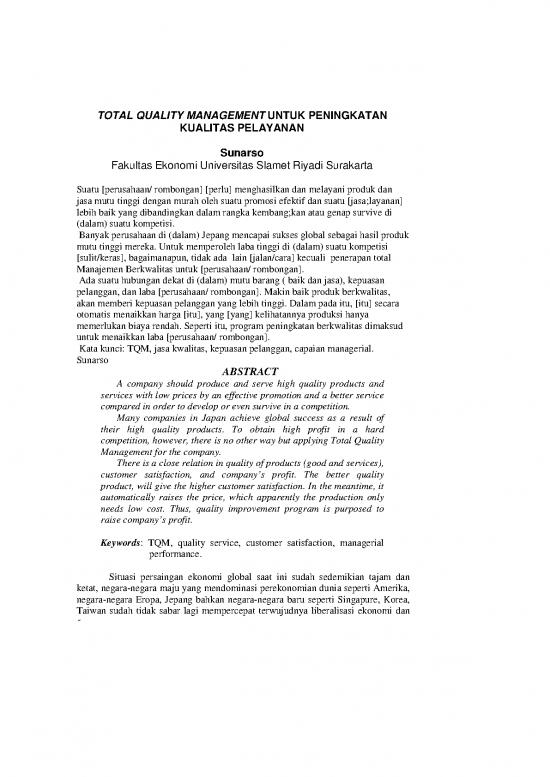 picture Manajemen Laba Pdf 36632 | 23366 Id Total Quality Management Untuk Peningkatan Kualitas Pelayanan picture Manajemen Laba Pdf 36632 | 23366 Id Total Quality Management Untuk Peningkatan Kualitas Pelayanan