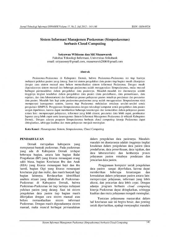 picture1_Puskesmas Pdf 36634 | 242616 Sistem Informasi Manajemen Puskesmas Sim B4ccf4e1 picture1_Puskesmas Pdf 36634 | 242616 Sistem Informasi Manajemen Puskesmas Sim B4ccf4e1