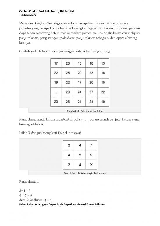 picture_Soal Psikotes Pdf 37080 | 265816258 Contoh Soal Psikotes Download Pdf Pdf