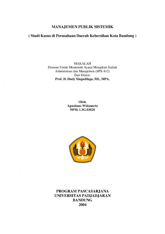 picture1_Contoh Makalah Studi Kasus 36666 | 4 Manajemen Publik Sistemik