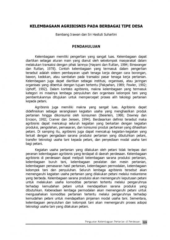 picture_Pertanian Pdf 37475 | 739 Id Kelembagaan Agribisnis Pada Berbagai Tipe Desa