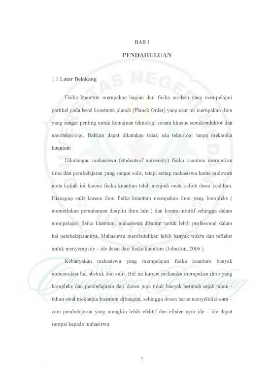 picture Fisika Modern Pdf 38381 | 8146175037 Bab I