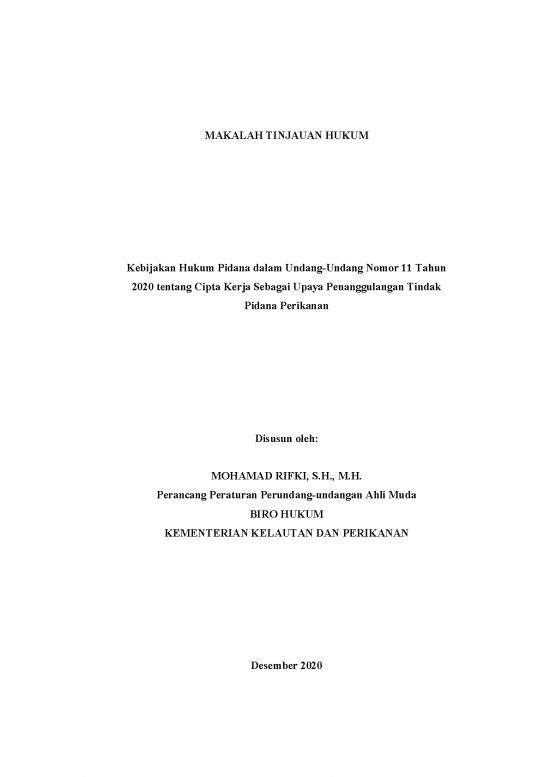 picture Hukum Pdf 37726 | 9cb80 Makalah Tinjauan Hukum Kebijakan Hk Pidana Dlm Uu Perikanan