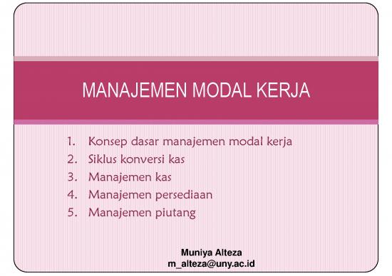 picture1_Manajemen Kas Pdf 36801 | Apertemuan 9manajemen Modal Kerja