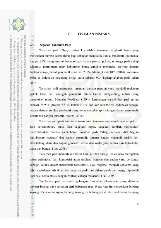 picture1_Tanaman Padi Pdf 37506 | Bab Itinjauan Pustaka