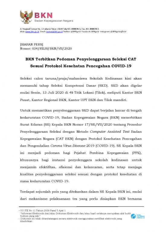 picture_Bkn Terbitkan Pedoman Penyelenggaraan Seleksi Cat Sesuai Protokol Kesehatan Pencegahan Covid 19