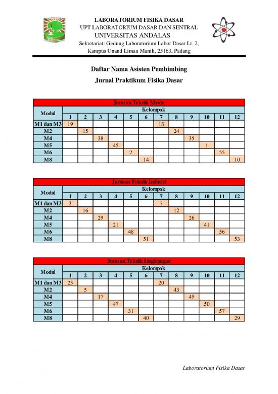 picture Buku Fisika Dasar Universitas Pdf 38431 | Daftar Nama Asisten Pembimbing Jurnal 1