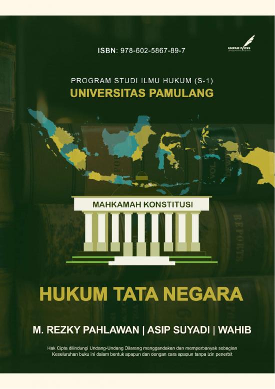 picture Hukum Pdf 37684 | Fhk0054 Hukum Tata Negara Full