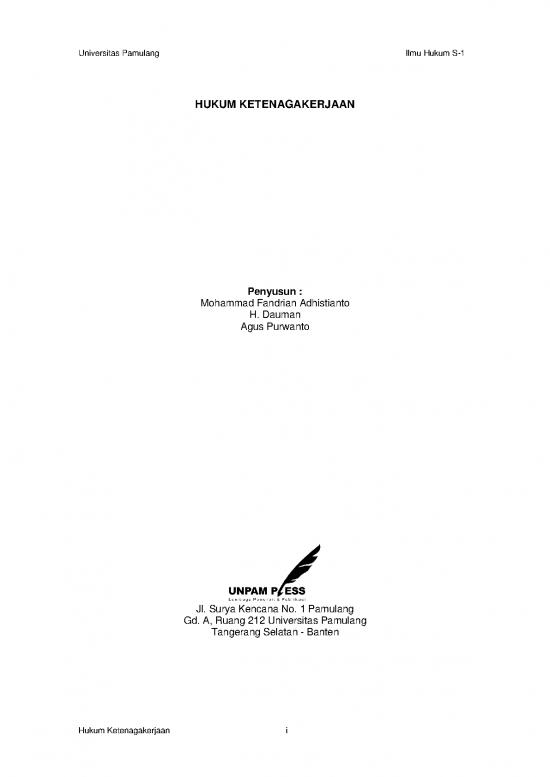 picture1_Hukum Pdf 37685 | Huk0422 Hukum Ketenagakerjaan