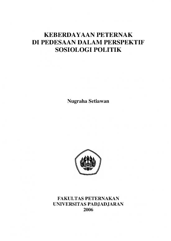 picture Sosiologi Pdf 37317 | Keberdayaan Peternak Di Pedesaan
