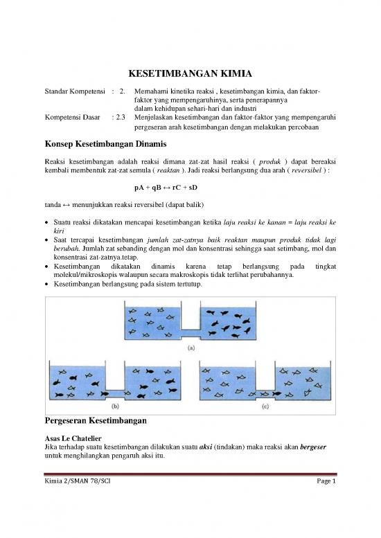 picture_Kesetimbangan Kimia Pdf 38318 | Kimia    Kesetimbangan