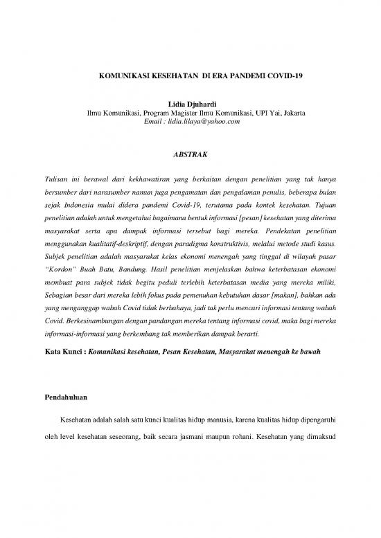 picture Komunikasi Pdf 36406 | Komunikasi Kesehatan Di Indonesia Era Pandemi Covid picture Komunikasi Pdf 36406 | Komunikasi Kesehatan Di Indonesia Era Pandemi Covid