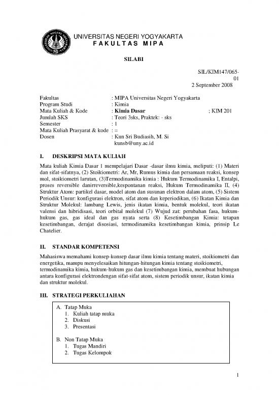 picture Hukum Pdf 38336 | Kun Silabi Kimia Dasar