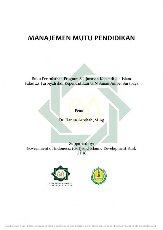 Pendidikan Pdf 36476 | Manajemen Mutu Pendidikan