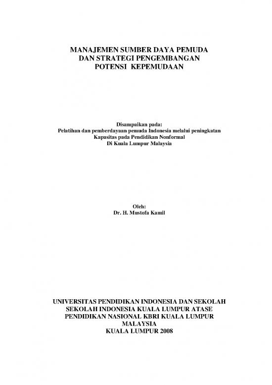 picture Manajemen Strategi Pendidikan Pdf 36582 | Manajemen Organisasi Pemuda