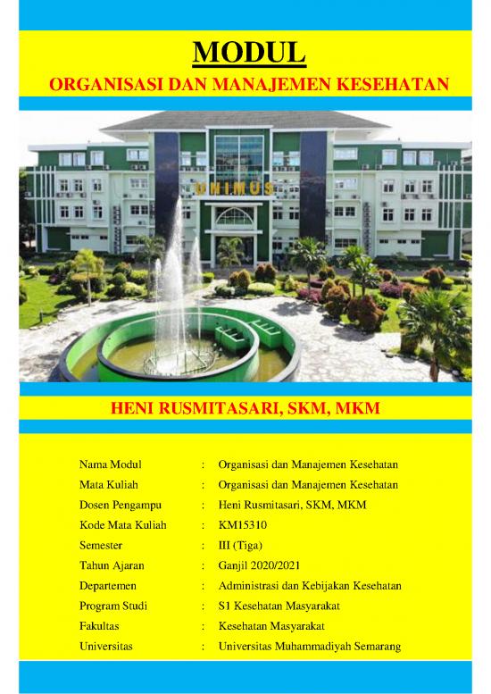 picture_Manajemen Kesehatan Masyarakat Pdf 36758 | Modul Omk