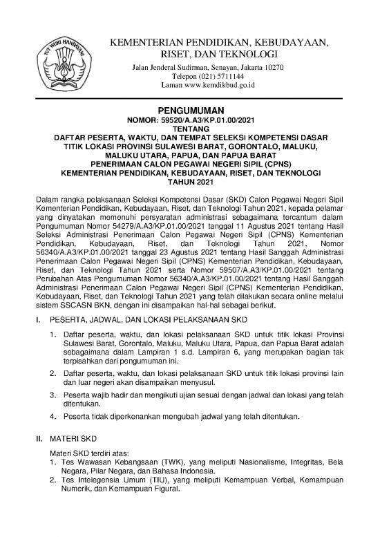 Materi skd cpns 2021 pdf 37115 pengumuman jadwal skd tilok bkn