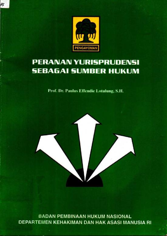 picture Hukum Pdf 37720 | Peranan Yurisprudensi picture Hukum Pdf 37720 | Peranan Yurisprudensi