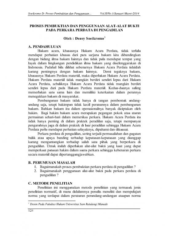 picture Hukum Pdf 37836 | Proses Pembuktian Dan Penggunaan Alat Alat Bukti Pada Perkara Perdata Di Pengadilan picture Hukum Pdf 37836 | Proses Pembuktian Dan Penggunaan Alat Alat Bukti Pada Perkara Perdata Di Pengadilan