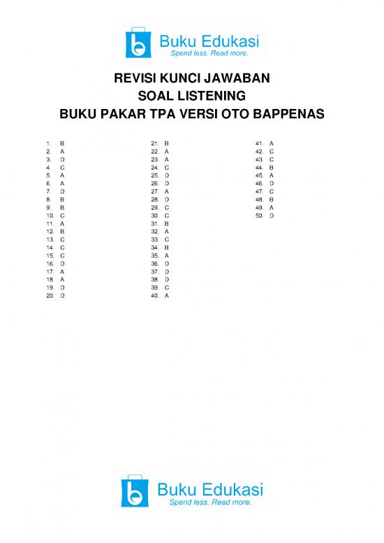picture Tpa Bappenas Pdf 36895 | Revisi Kunci Jawaban Soal Listening