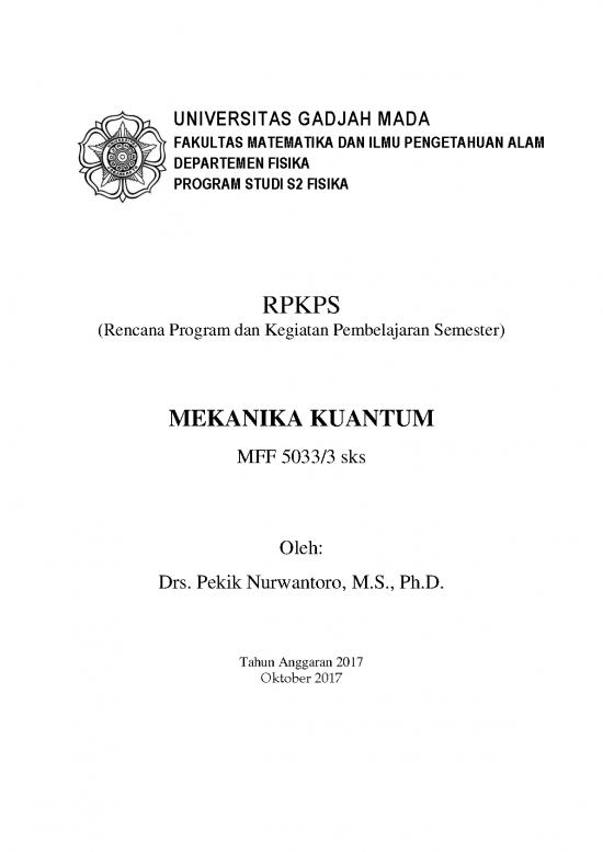 picture Fisika Kuantum Pdf 38409 | Rpkps Mekanika Kuantum