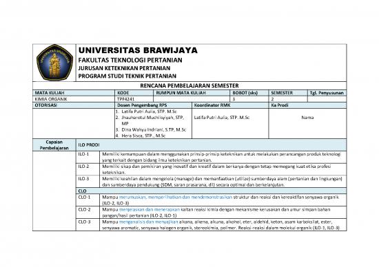picture1_Pertanian Pdf 38347 | Rps Lengkap Kimia Organik Final Tep