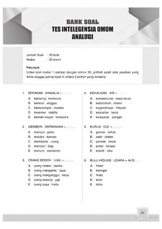 picture Kumpulan Soal Cpns Dan Jawabannya Pdf 37244 | Soal Cpns Analogi Dan Pembahasannya