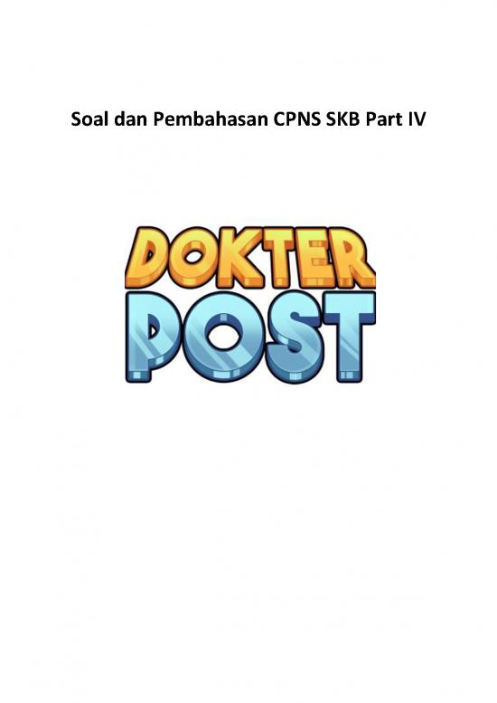 picture Kumpulan Soal Cpns Dan Jawabannya Pdf 37037 | Soal Dan Pembahasan Cpns Skb Part Iv picture Kumpulan Soal Cpns Dan Jawabannya Pdf 37037 | Soal Dan Pembahasan Cpns Skb Part Iv