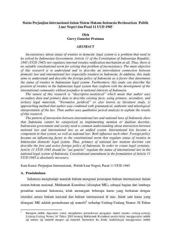 picture Hukum Pdf 37822 | Status Perjanjian Internasional Dalam Sistem Hukum Indonesia