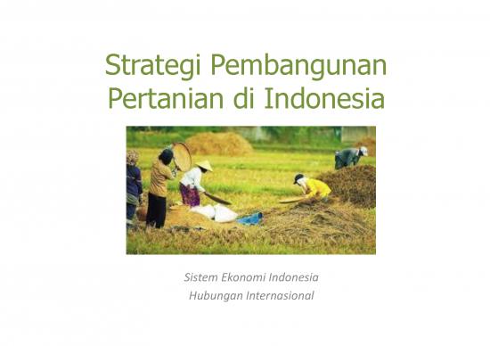 Pertanian Pdf 37514 | Strategi Pembangunan Pertanian Di Indonesia