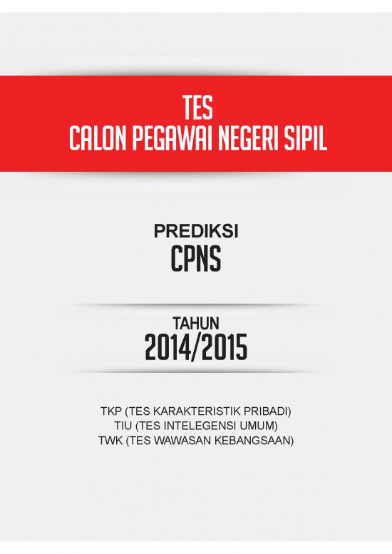 picture_Kumpulan Soal Cpns Pdf 37066 | Web Cpns 2014