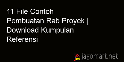 picture 11 File Contoh Pembuatan Rab Proyek | Download Kumpulan Referensi