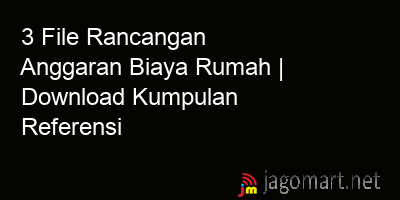 picture 3 File Rancangan Anggaran Biaya Rumah | Download Kumpulan Referensi