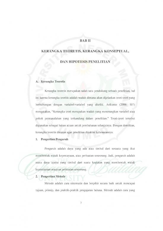 picture Contoh Metode Penelitian 40401 | 208311030 Bab Ii