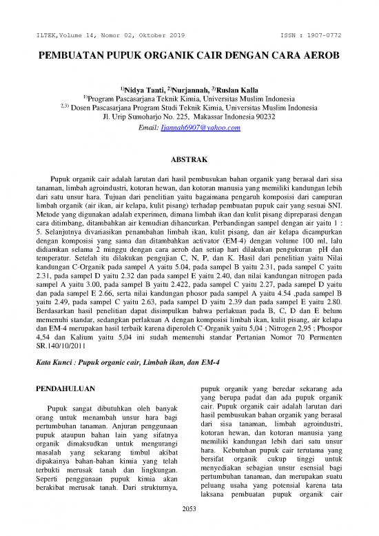 picture Kimia Organik Pdf 39140 | 326099 Pembuatan Pupuk Organik Cair Dengan Cara 0aff4965