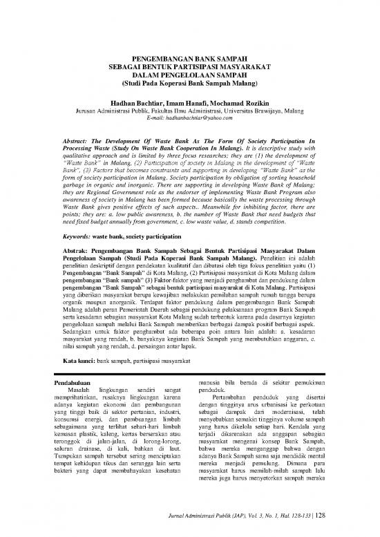 picture Bank Sampah Pdf 39143 | 81090 Id Pengembangan Bank Sampah Sebagai Bentuk picture Bank Sampah Pdf 39143 | 81090 Id Pengembangan Bank Sampah Sebagai Bentuk