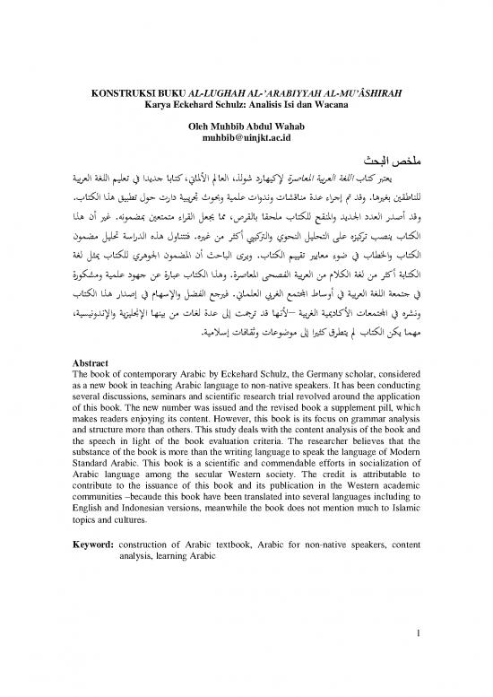 picture1_Application Format Pdf 39780 | Analisis Isi Dan Wacana Konstruksi Buku Arab Muhbib