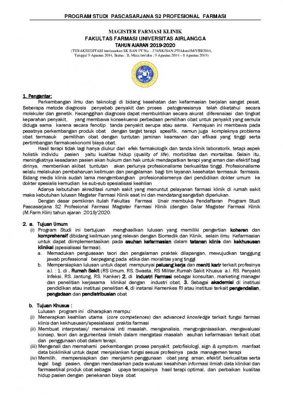 picture Farmasi Klinik Pdf 39046 | Brosur S2mfk 2019 picture Farmasi Klinik Pdf 39046 | Brosur S2mfk 2019