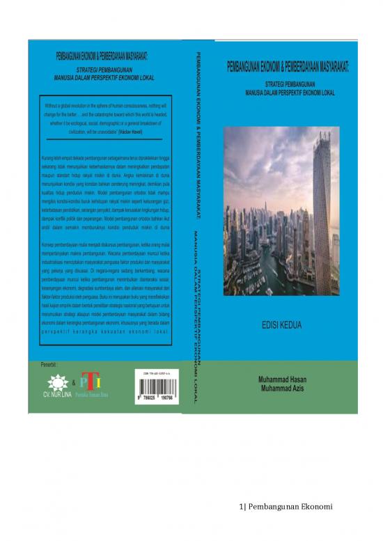picture Ekonomi Pdf 38664 | Buku Pembangunan Ekonomi Contoh Fix