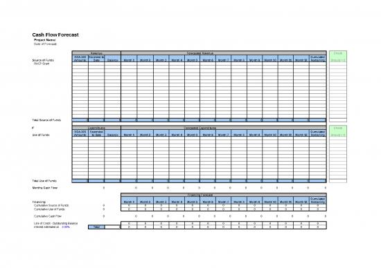 picture_Excel Sample Sheet 40221 | Cash Flow Schedule W Example
