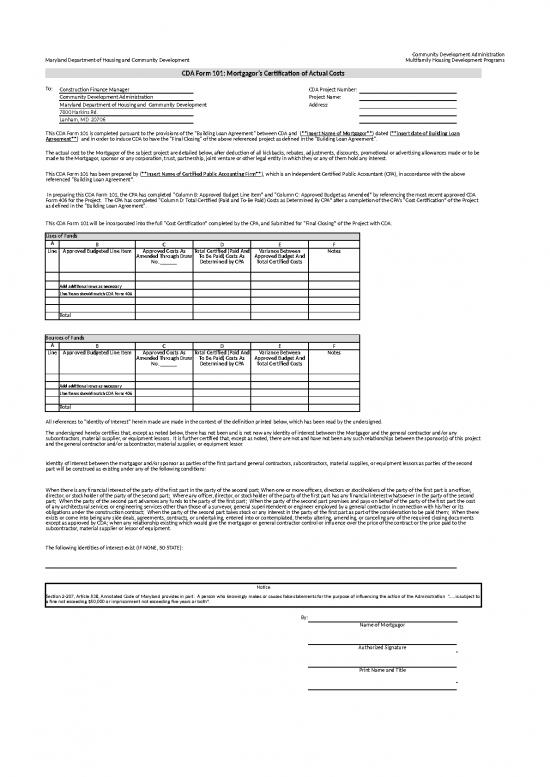 picture_Construction Template Excel 40106 | Cda Form 101