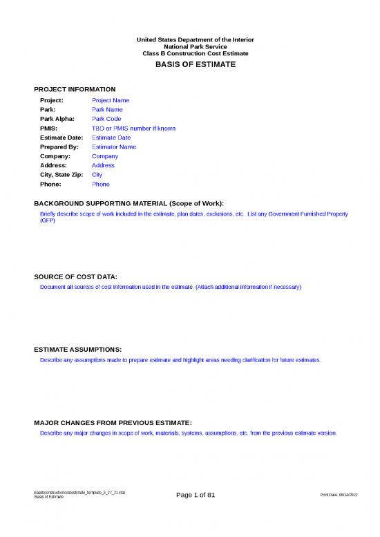 picture_Excel Construction Company 40293 | Classbconstructioncostestimate Template 5 27 21