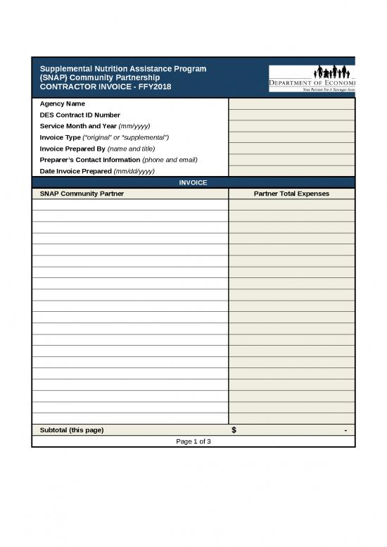 picture Contractor Invoice Template Excel 40104 | Contractor Monthly Activity Report And Invoice
