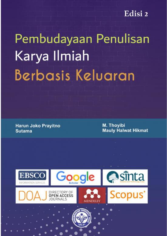 Penelitian Pdf 39632 | E Book Pembudayaan Penulisan Karya Ilmiah ...